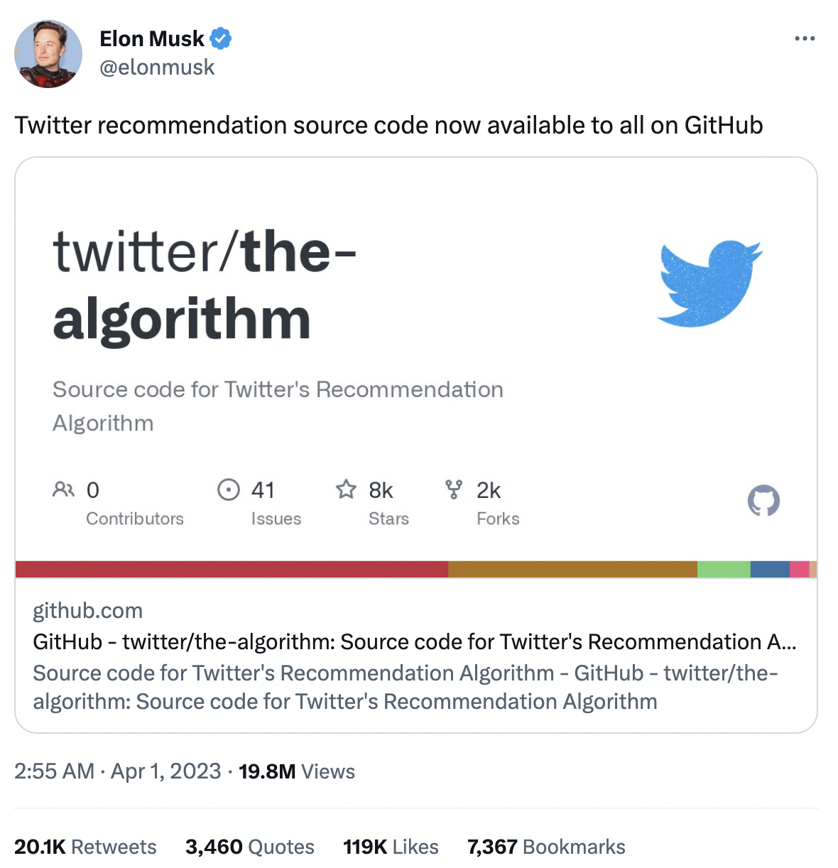 Twitter 开源推荐算法代码